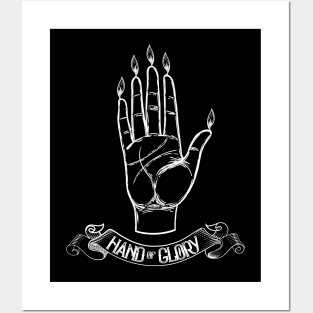 Hand Of Glory Design Posters and Art